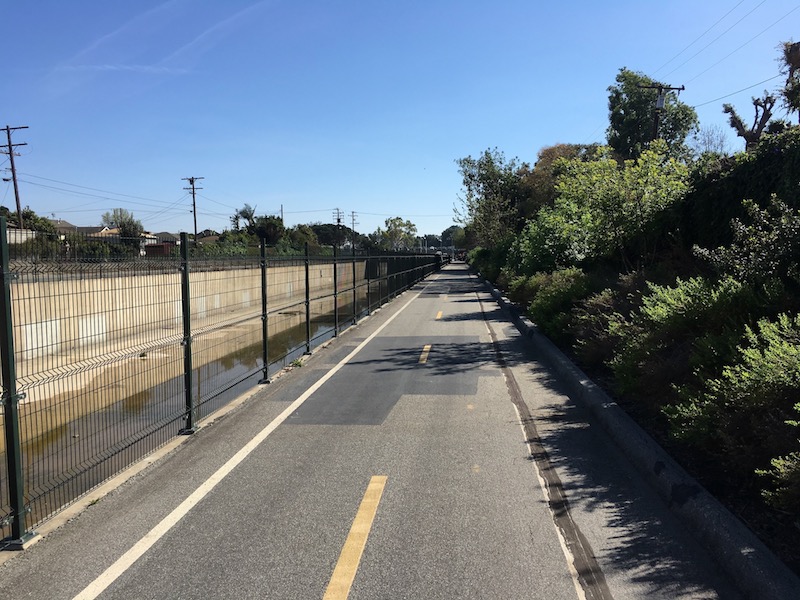 Figure 2: The Dominguez Creek Bike Path