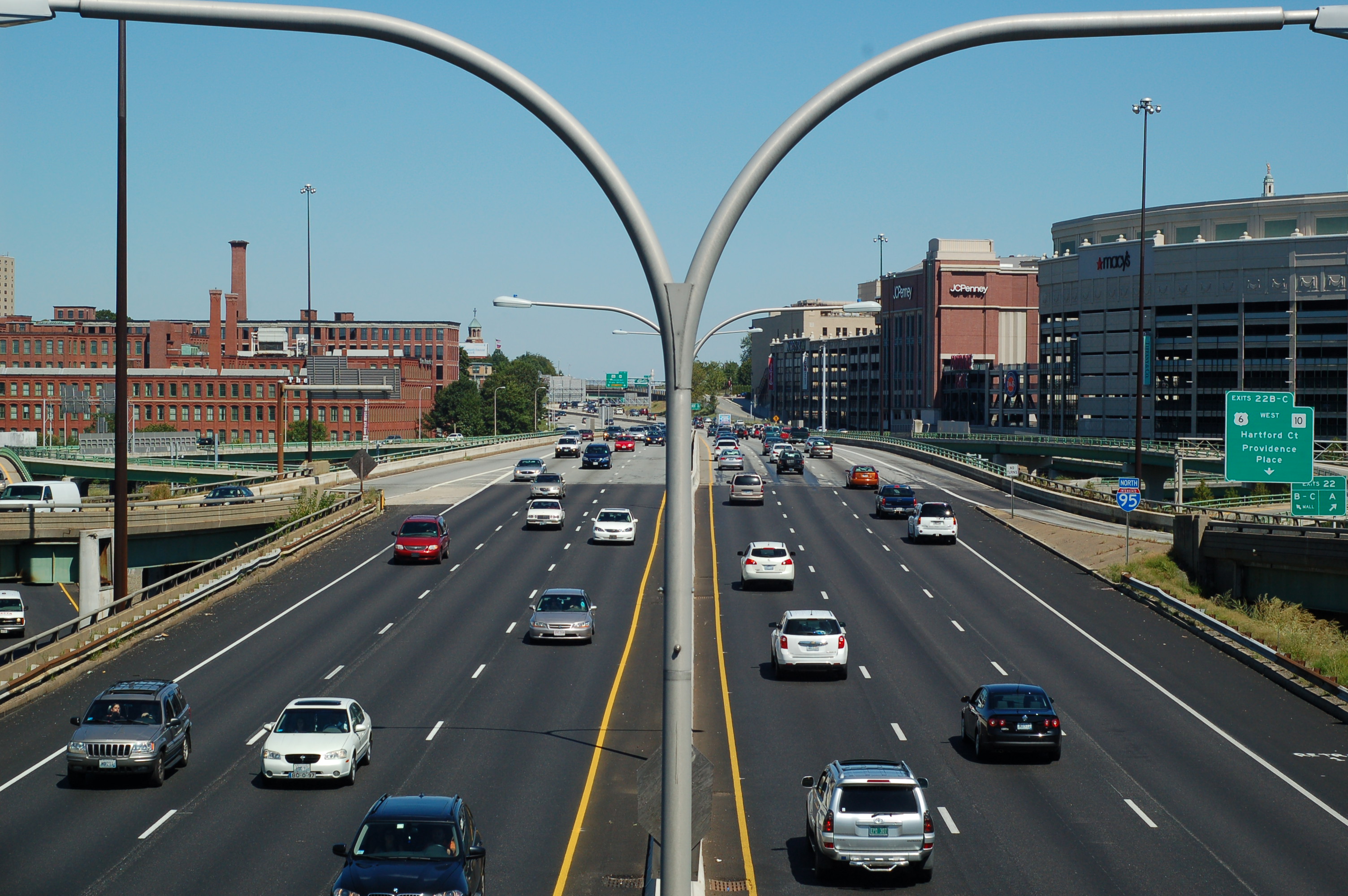 Interstate 95 in Providence, RI